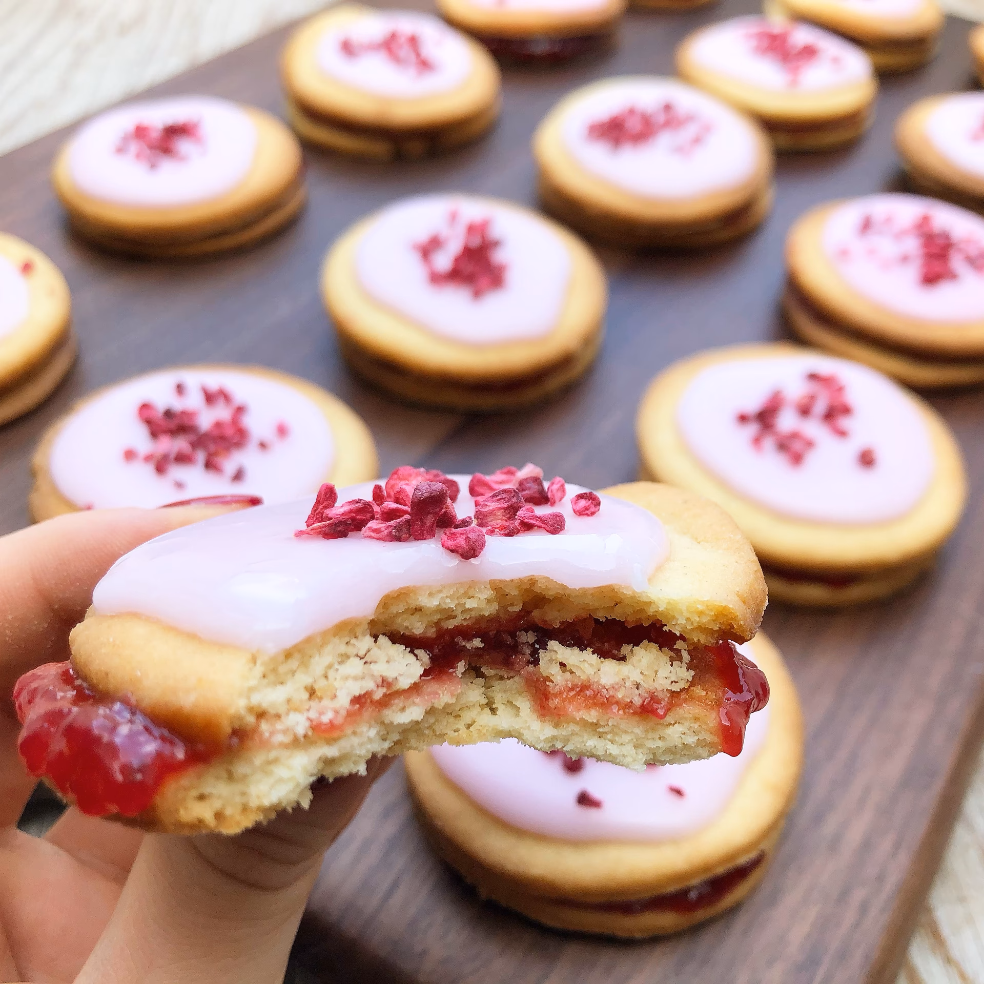 Kan man gemme hindbærsnitter?