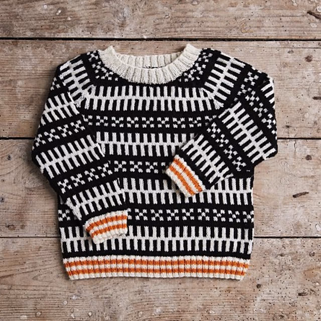 Hvad er Mads Nørgaard trøjer lavet af?