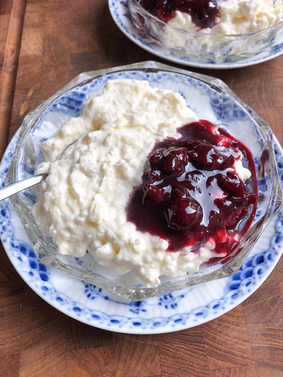 Hvorfor bliver min risalamande tynd dagen efter?