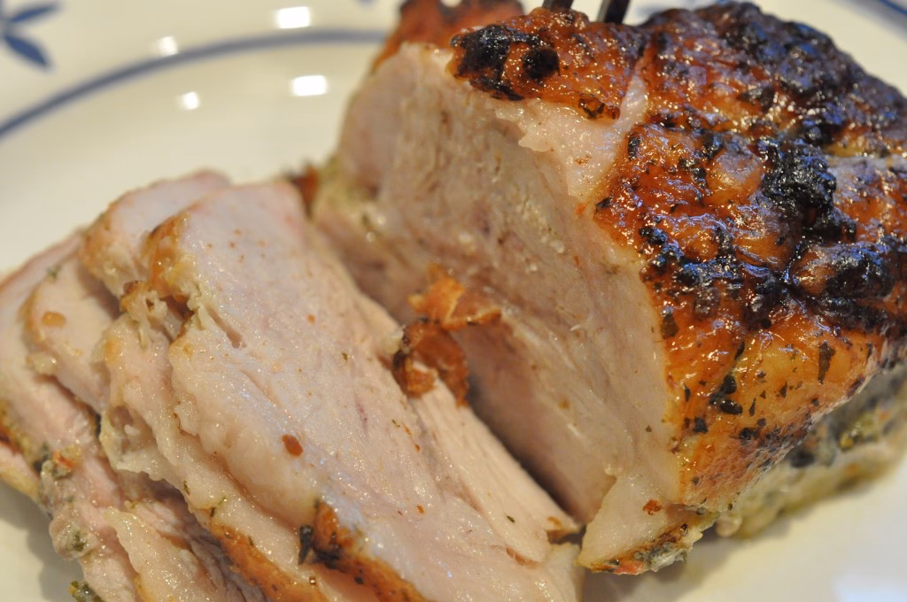 Hvor mange grader skal en skinkesteg være?