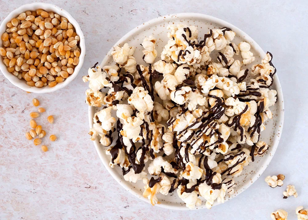 Hvad for noget olie skål man bruge til popcorn?