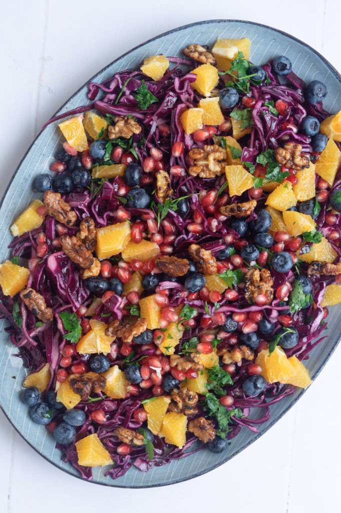 Hvor lang tid kan rødkålssalat holde sig?