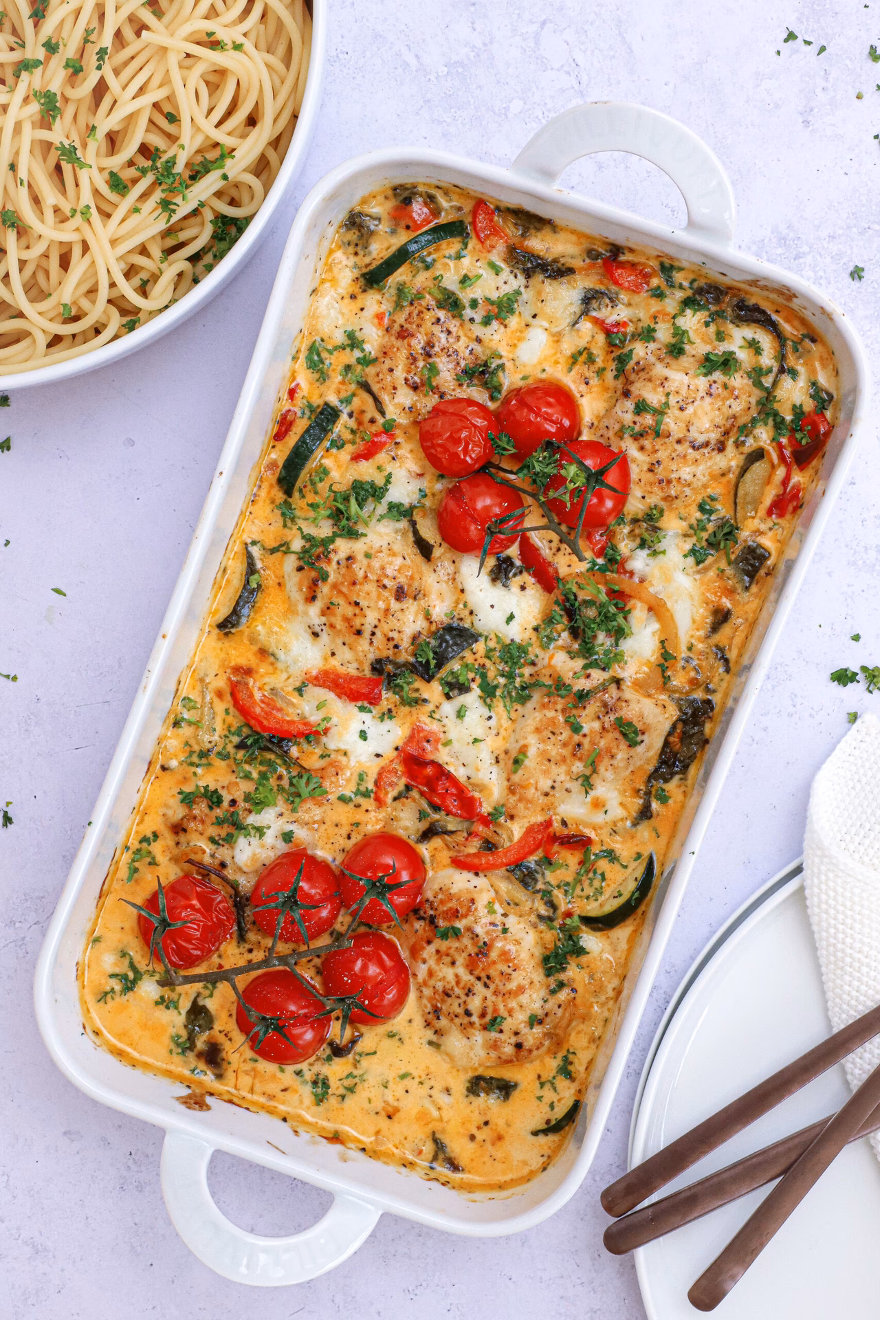 Hvad kan jeg lave af stegt kylling?