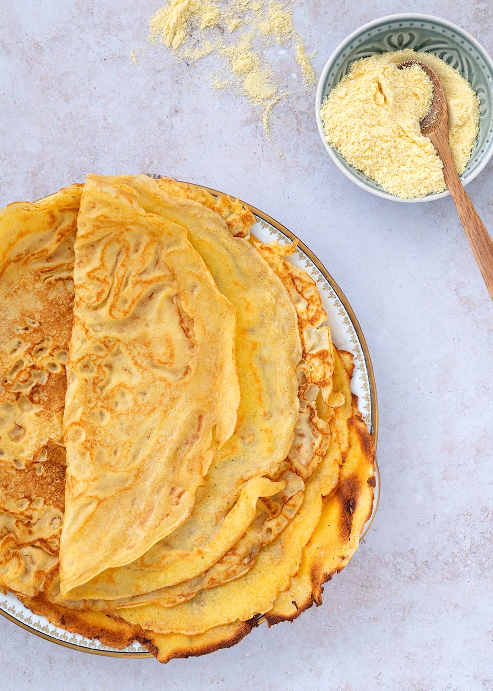 Kan man bruge majsmel i stedet for hvedemel?