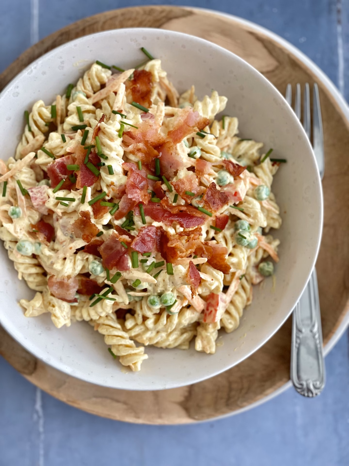 Hvad kan man putte i pastasalat?