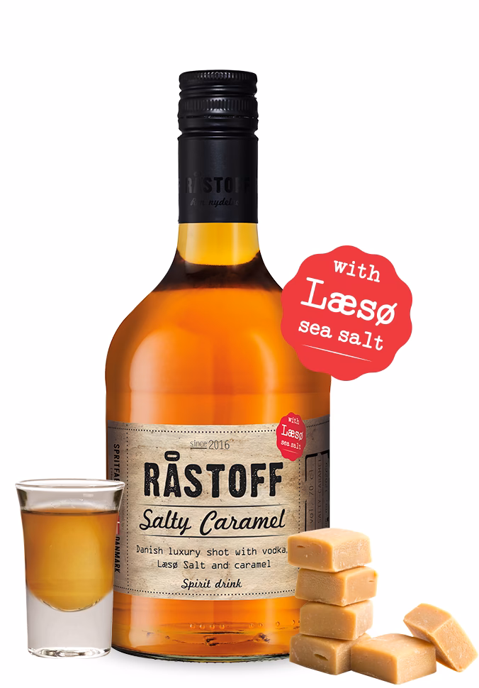 Hvad skal man blande råstof med?