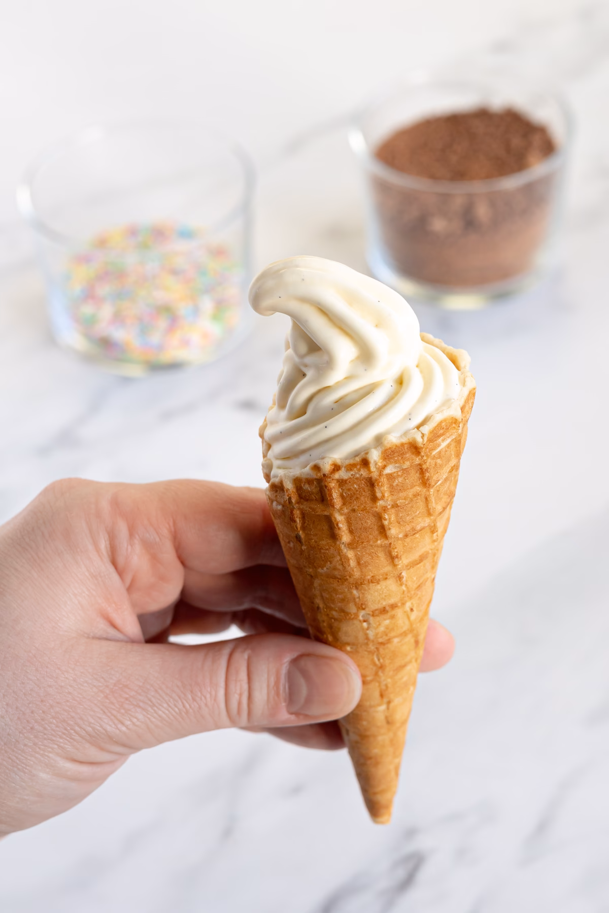 Kan man bruge softice mix i en ismaskine?