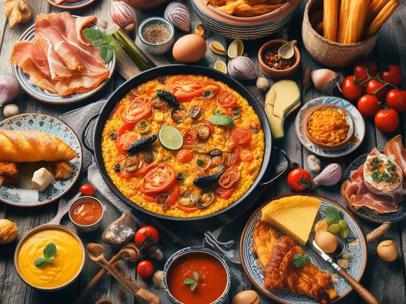 Hvad er madkulturen i Spanien?