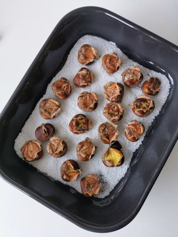 Hvordan spiser man spisekastanjer?