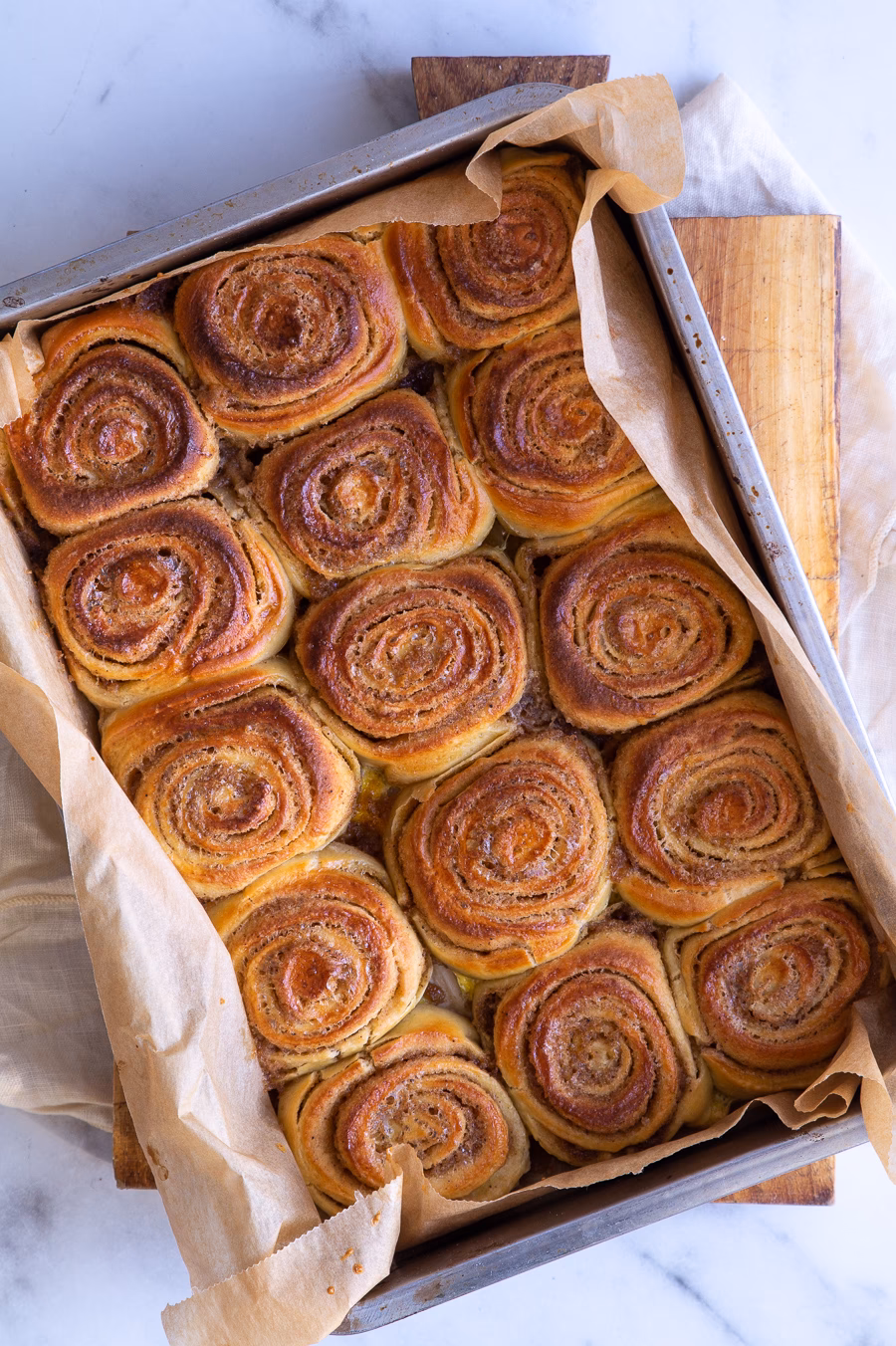 Hvor mange kalorier er der i hjemmelavet kanelsnegle?