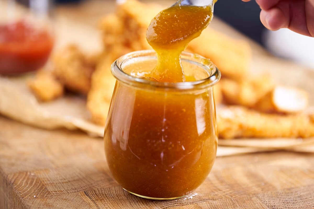 Er der chili i sur-sød sovs?