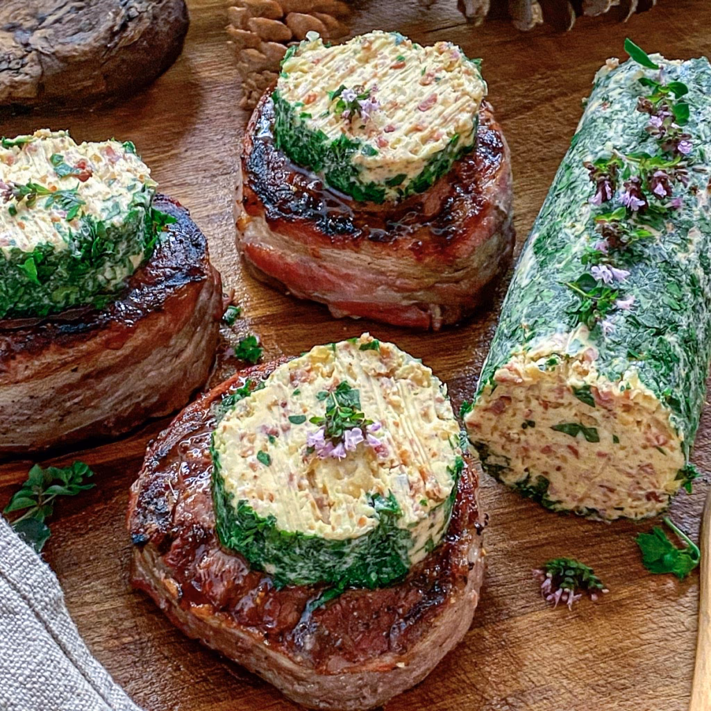 Hvad kaldes en udskæring af afpudset oksemørbrad?