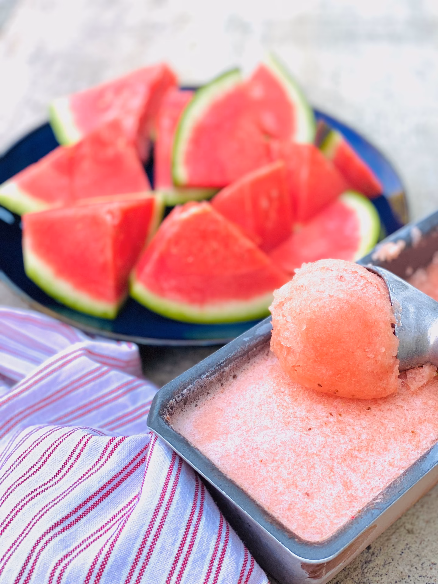 Hvor lang tid tager det at fryse vandmelon?