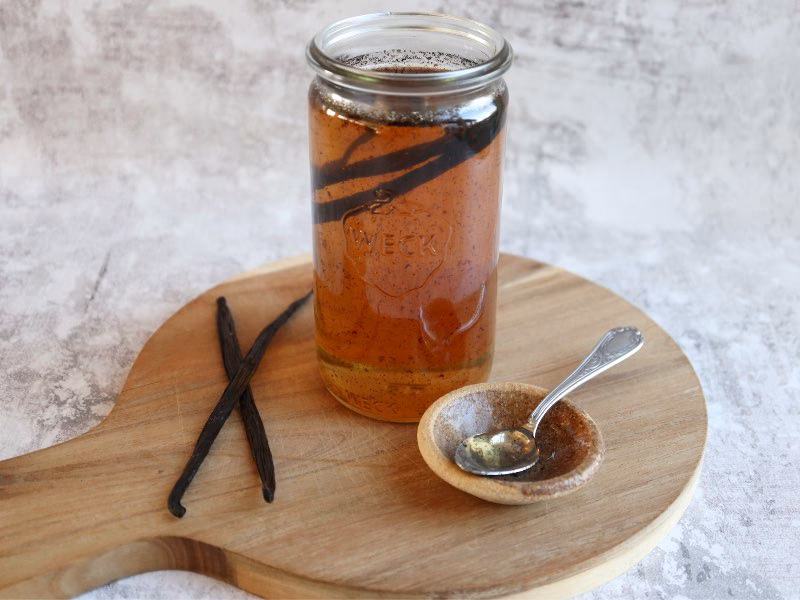 Hvad bruger man vanilje sirup til?